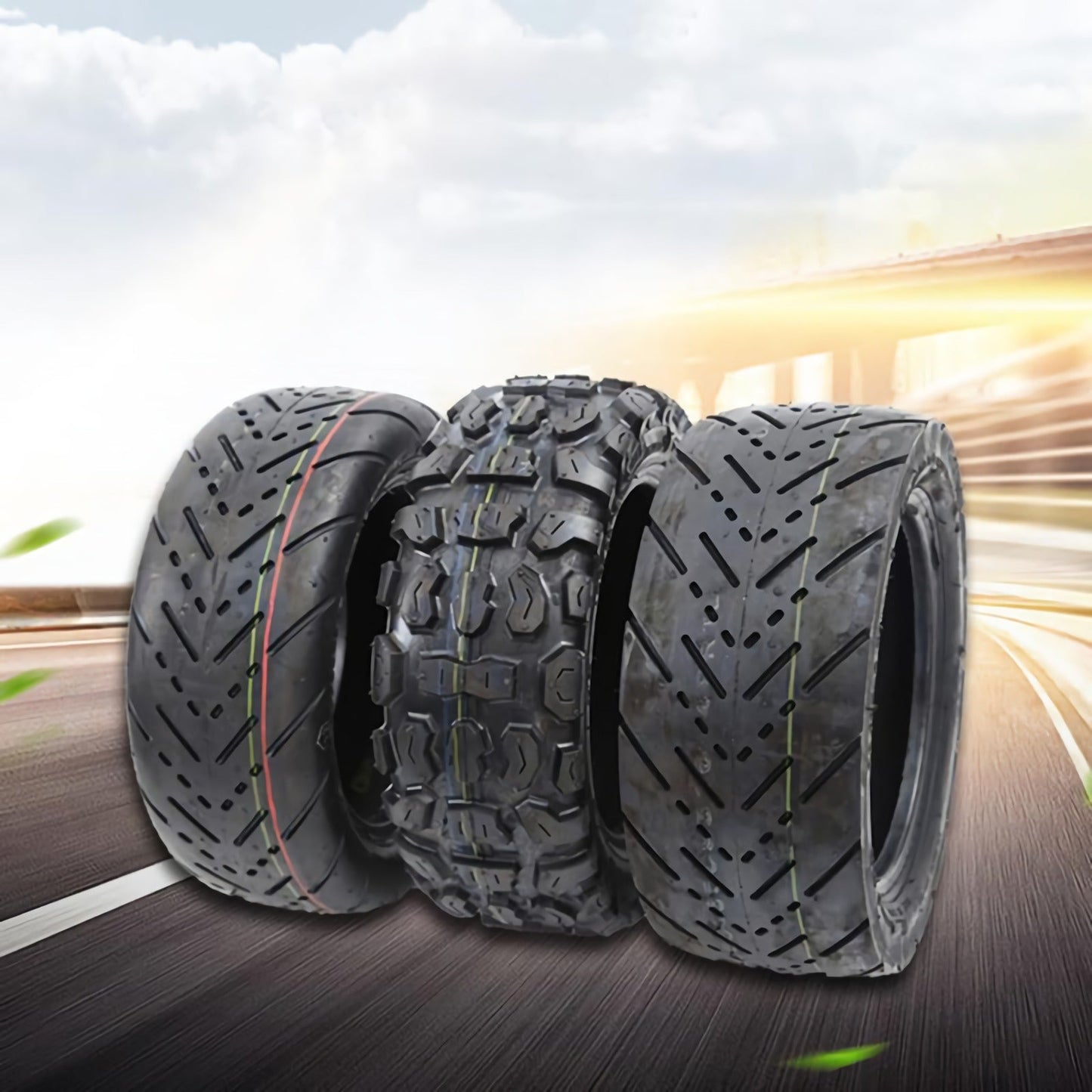 Electric Scooter Street Tire 11 inch 90/65-6,5 HWWH Accessories HWWHESCOOTER