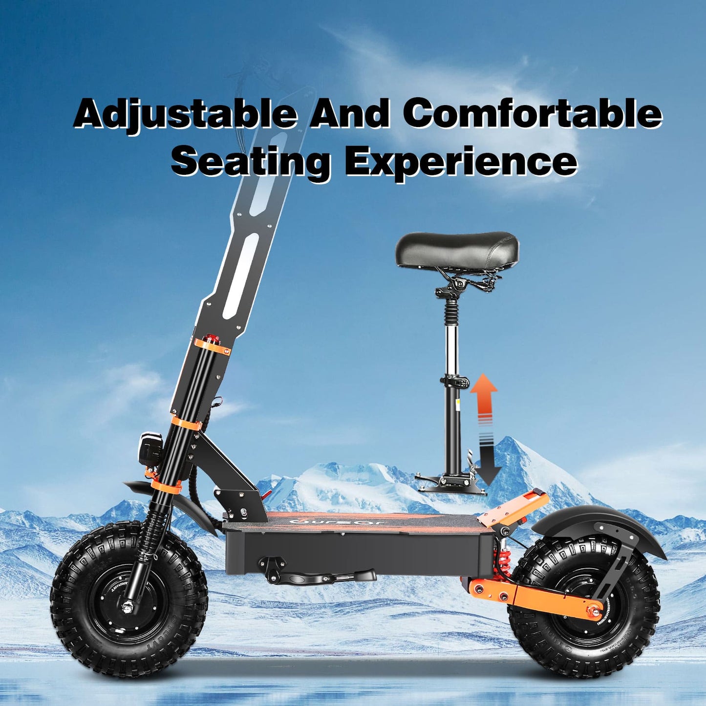 P8 8000W Adult Off-Road Electric Scooter HWWH E-Scooter HWWHESCOOTER