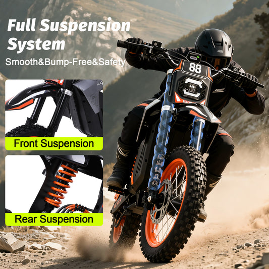 HWWH D5 3000W Mini Electric Motorcycle