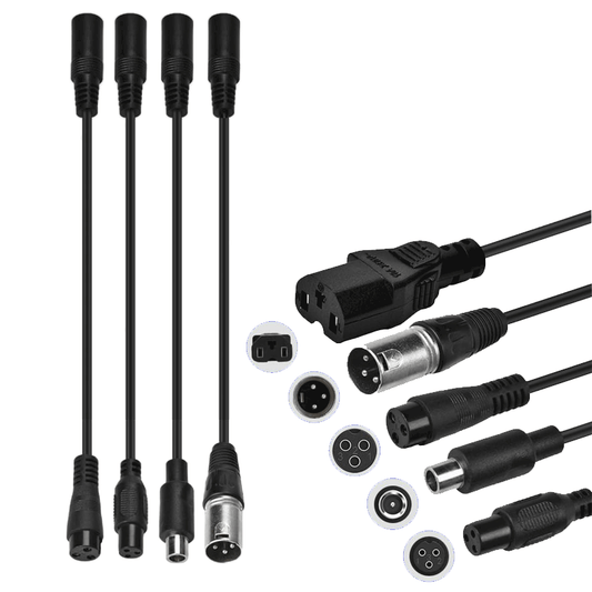 E-Scooter Fast Charger (6 Plugs Universal) for 48V/60V/72V Lithium Battery HWWH Accessories HWWHESCOOTER