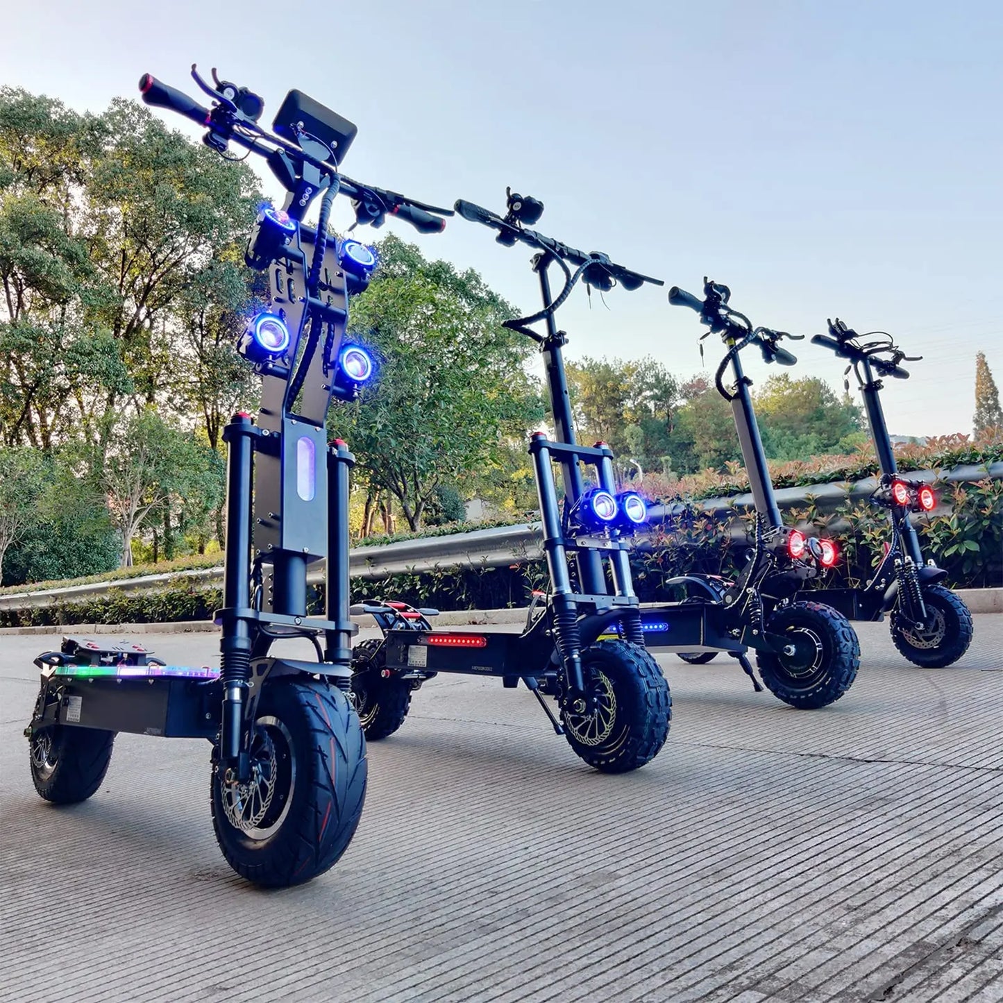 S3 6000W Adults Off Road Electric Scooter HWWH E-Scooter HWWHESCOOTER