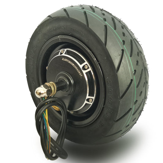 HWWH Electric Scooter Motor 11 inch hub motor with tires 60V 3000W for high speed E Scooter HWWH