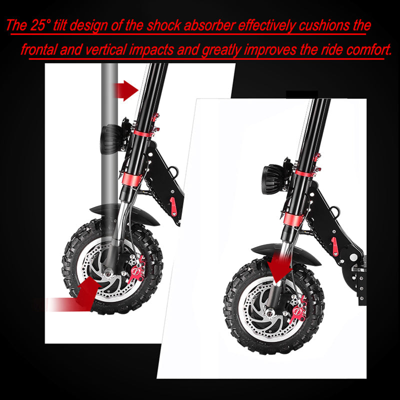 HWWH S4 Off-road  60V45Ah 6000W Folding Electric Scooter Adults HWWH