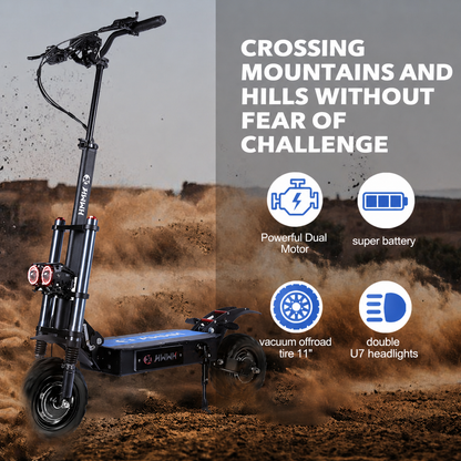HWWH S3ZB-2 Foldable Off-Road Electric Scooter for adults