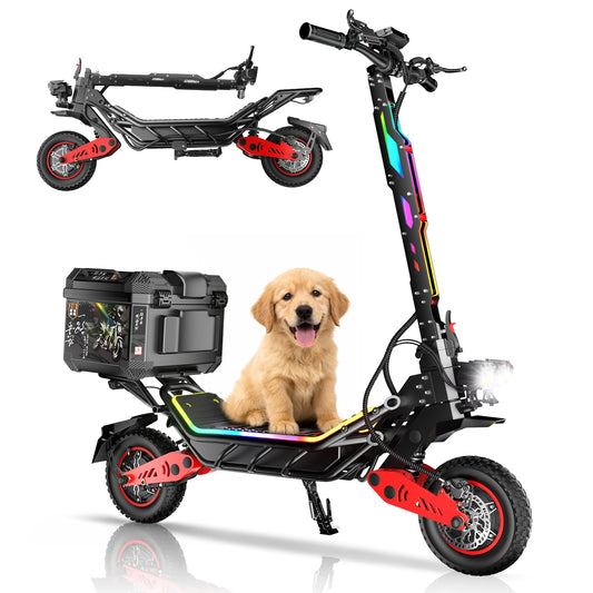 P10 Dual Drive 6000W Smart Adult Electric Scooter