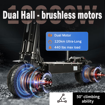 HWWH P3 Folding Adult Two Wheel Off-road Electric e Scooter