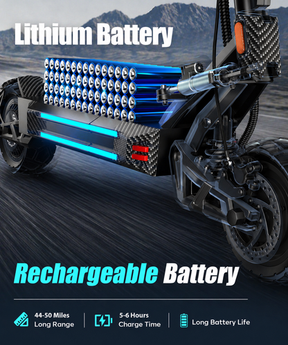 P5 Dual-Drive Smart Elektroroller für Erwachsene | Offroad-Elektroroller
