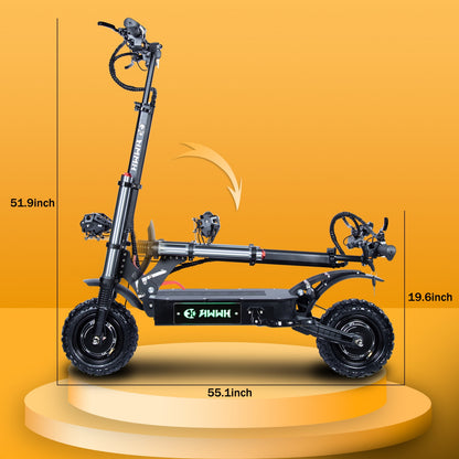 HWWH S3 professional Adults Off Road Two Wheel Electric Scooter