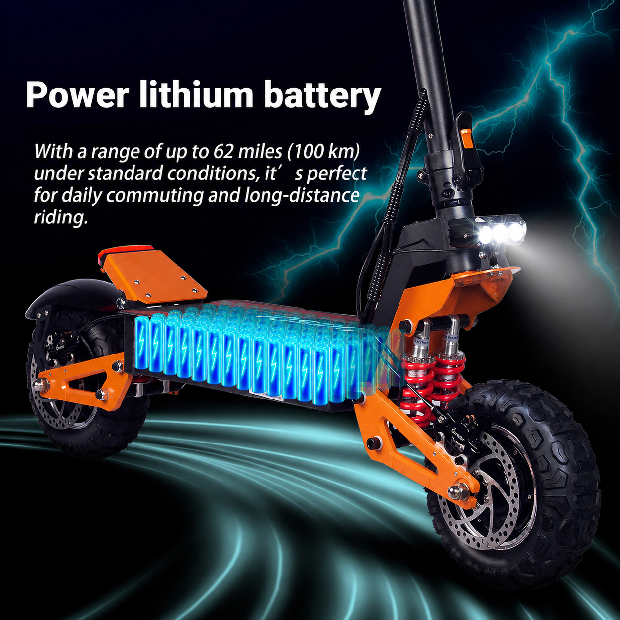 X5A Daul Motor  Off-Road Electric Scooter
