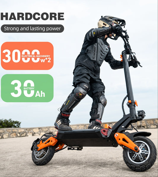 X9 Dual Drive 6000W Smart Adult Electric Scooter
