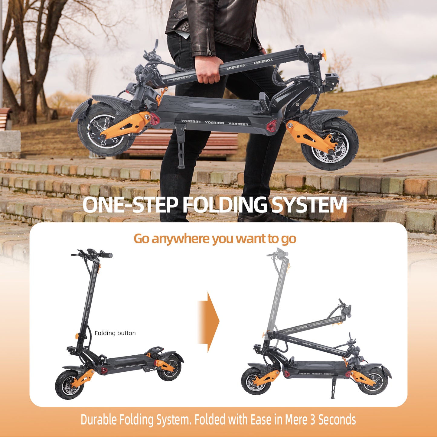 X9 Dual Drive Smart Adult Electric Scooter | Off-Road Electric Scooter