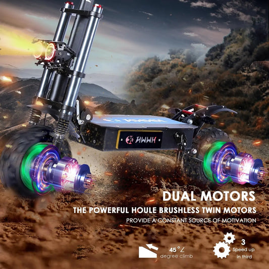 HWWH S3 folding off-road electric scooter - HWWH