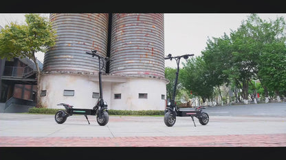 Monopattino elettrico fuoristrada pieghevole a due ruote HWWH X7 per adulti