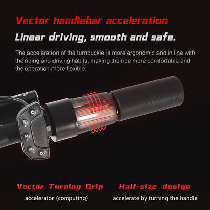 D6 6000W Dual-Drive Smart Adult Electric Scooter